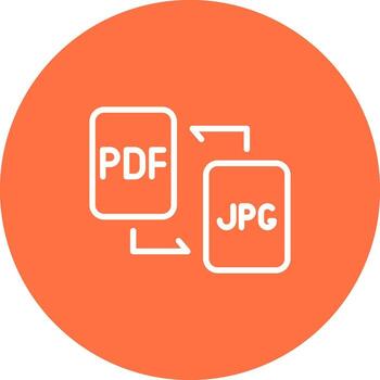 Document Conversion Vector Icon