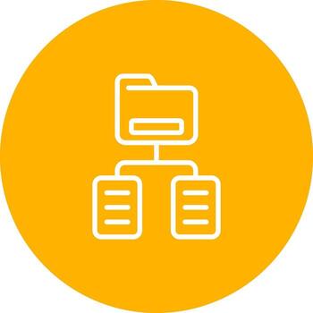 documento clasificación vector icono