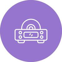Cd Player Vector Icon