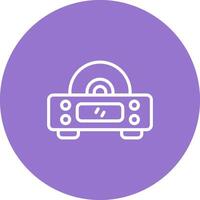 Cd Player Vector Icon