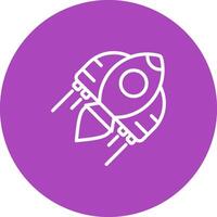 Spaceship Vector Icon