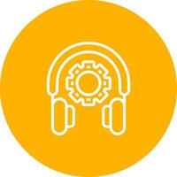 Headset Vector Icon