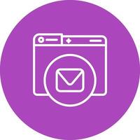 Contact Mail Vector Icon