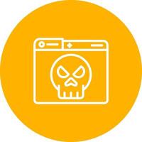 Dark Web Vector Icon