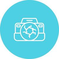 Dslr Camera Vector Icon