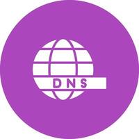 dns servidor vector icono