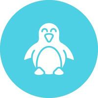 icono de vector de pingüino