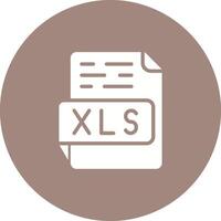 icono de vector xls