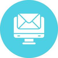 icono de vector de alojamiento de correo electrónico