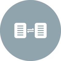 Document Sharing Vector Icon