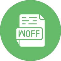 WOFF Vector Icon