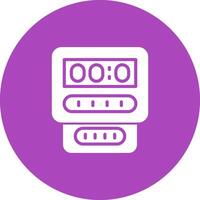 Electric Meter Vector Icon