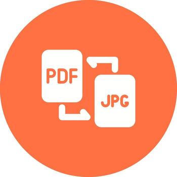 Document Conversion Vector Icon