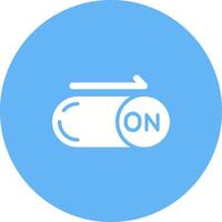 On Button Vector Icon