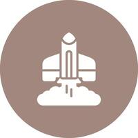 Rocket Launch Vector Icon