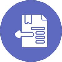 Indent Vector Icon