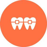 icono de vector de dientes