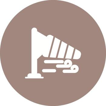 icono de vector de viento