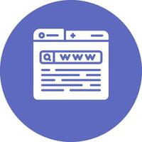 World Wide Web Vector Icon