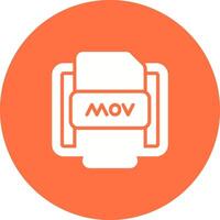 Mov File Vector Icon