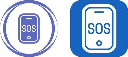 Emergency phone Vector Icon