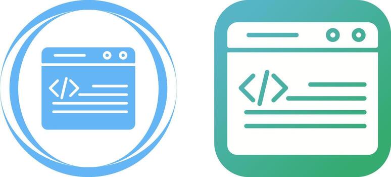 Web Development Vector Icon