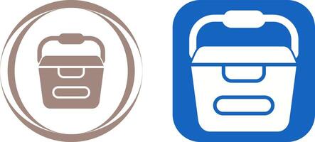 Portable water container Vector Icon