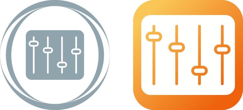 Equalizer Vector Icon