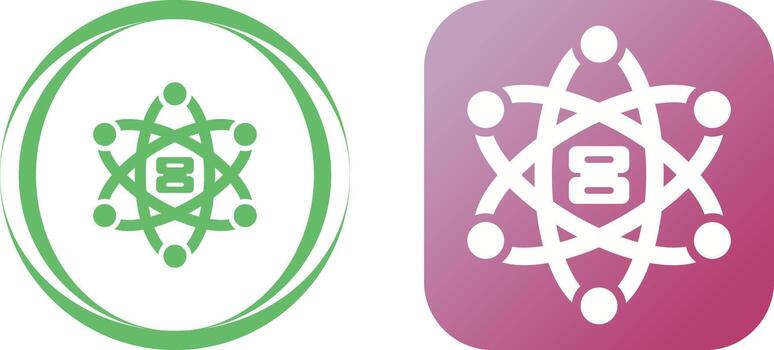 icono de vector de ciencia de datos