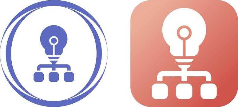 icono de vector de idea