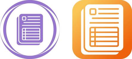 Spreadsheet Vector Icon