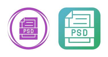 psd archivo vector icono