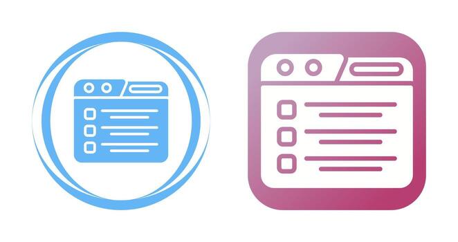 Task Manager Vector Icon