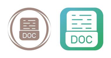 icono de vector de documento