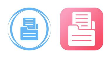 icono de vector de archivo