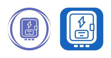 icono de vector de panel eléctrico