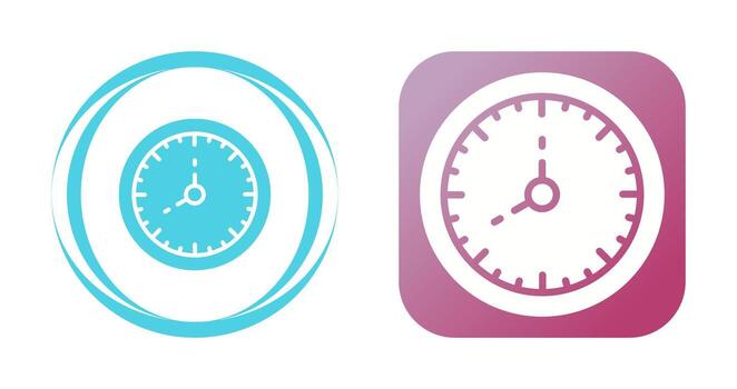 icono de vector de reloj