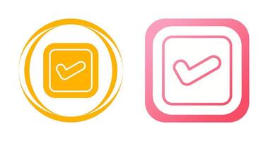 Checkbox Vector Icon