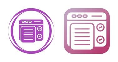Concept Testing Vector Icon