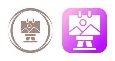 Canvas Vector Icon
