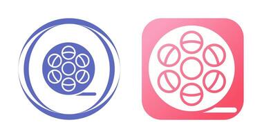 Film Reel Vector Icon