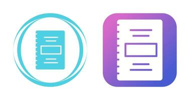Notebook Vector Icon