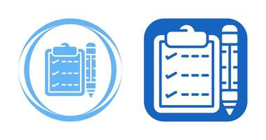 Writing pad Vector Icon