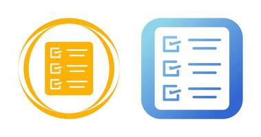 Task list Vector Icon