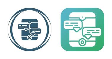Speech bubble Vector Icon