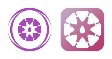 Color Wheel Vector Icon