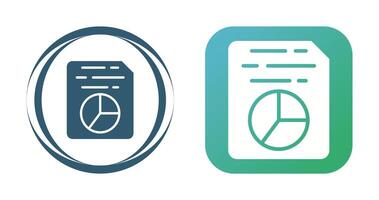 Document Insert Diagram Vector Icon