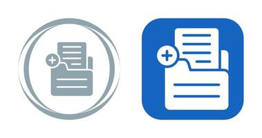 Document Add Vector Icon