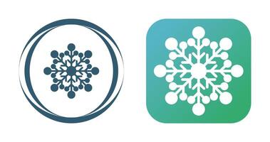 nieve vector icono