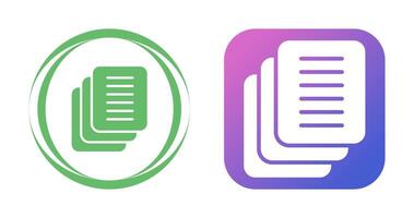 Document Version Control Vector Icon